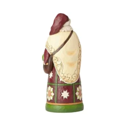 Heartwood Creek By Jim Shore Large Christmas Santa Statue 50cm H 4059403 - Multi Coloured