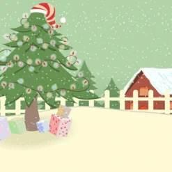 3D Beautiful Christmas Tree And Snowman Wallpaper Mural Wall Mural Wall Murals Removable Wallpaper W -Amscan Sales Store 00e036daae2cc398cf56c072b64841ee