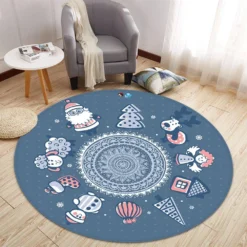 3D Tree Deer Santa Claus 66007 Christmas Round Non Slip Rug Mat Room Mat Quality Elegant Photo Carpe 7 3D Tree Deer Santa Claus 66007 Christmas Round Non Slip Rug Mat Room Mat Quality Elegant Photo Carpe -Amscan Sales Store 02032d376b23f08bcf5574433414cead