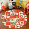 3D Socks Tree Star Lattice 54033 Christmas Round Non Slip Rug Mat Room Mat Quality Elegant Photo Car -Amscan Sales Store 0285e090696be31c7e0f996a16d5f01f