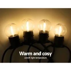 Jingle Jollys 23m LED Festoon String Lights Kits Wedding Party Christmas Outdoor Decorations 10 Jingle Jollys 23m LED Festoon String Lights Kits Wedding Party Christmas Outdoor Decorations -Amscan Sales Store 03ff4d44323d8f76f35bcd389b0289de