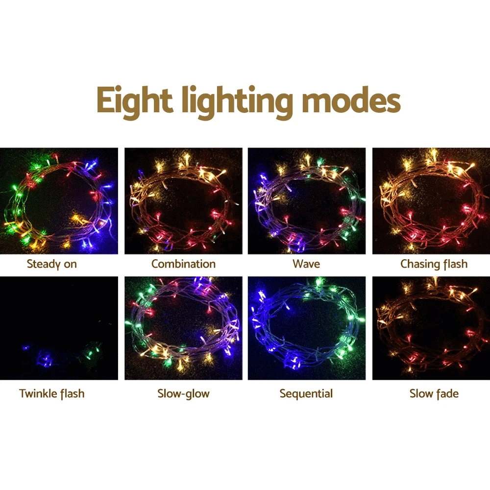Jingle Jollys 30M Christmas Icicle Lights String Light Outdoor 800LED Xmas Lamp 6 Jingle Jollys 30M Christmas Icicle Lights String Light Outdoor 800LED Xmas Lamp - Image 4