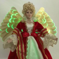 Christmas Complete Angel Red/Gold Animated 50cm 16 Christmas Complete Angel Red/Gold Animated 50cm -Amscan Sales Store 0664991eddeae5e843291eb919bbc66d