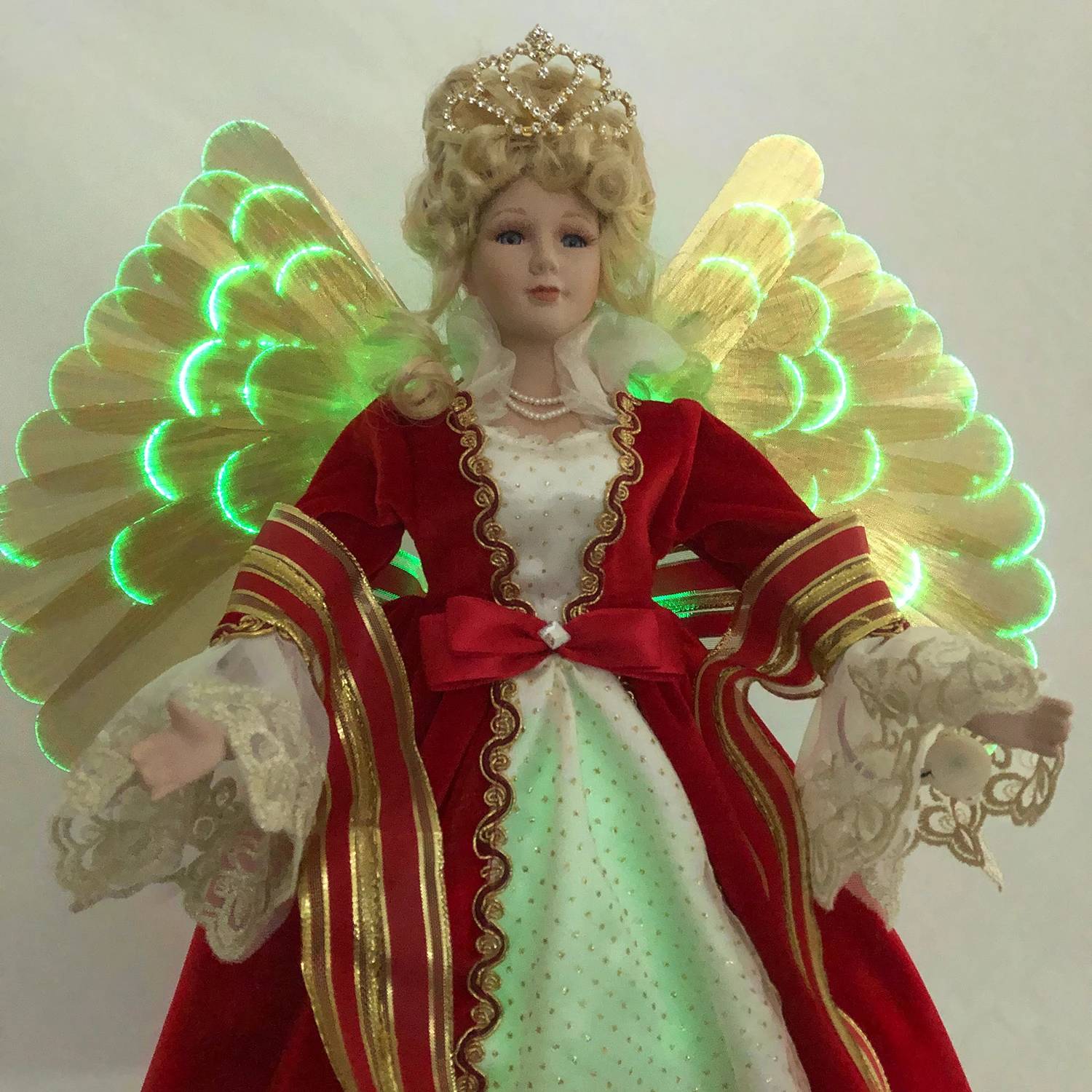 Christmas Complete Angel Red/Gold Animated 50cm 9 Christmas Complete Angel Red/Gold Animated 50cm - Image 8