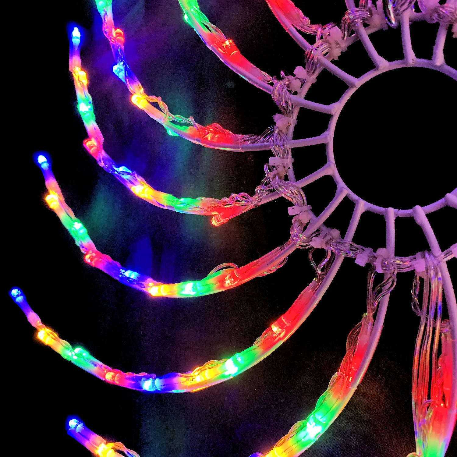 Christmas Complete LED Spinner Rainbow Multicolour 50cm 8 Christmas Complete LED Spinner Rainbow Multicolour 50cm - Image 6