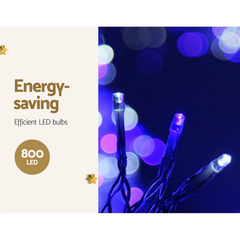 Jingle Jollys 30M Christmas Icicle Lights String Light Outdoor Xmas Lamp Blue 9 Jingle Jollys 30M Christmas Icicle Lights String Light Outdoor Xmas Lamp Blue - Image 7