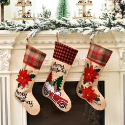 3 Christmas Family Holiday Party Decorations Stockings Xmas Stockings Gift Bag Candy Bag 10 3 Christmas Family Holiday Party Decorations Stockings Xmas Stockings Gift Bag Candy Bag -Amscan Sales Store 0e85880d 34f1 43b6 8b0f 42e82776c190