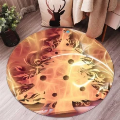 3D Flame Pattern Tree 65232 Christmas Round Non Slip Rug Mat Room Mat Quality Elegant Photo Carpet X 7 3D Flame Pattern Tree 65232 Christmas Round Non Slip Rug Mat Room Mat Quality Elegant Photo Carpet X -Amscan Sales Store 0f4522b2839e9f8e075ec918c654a5ac