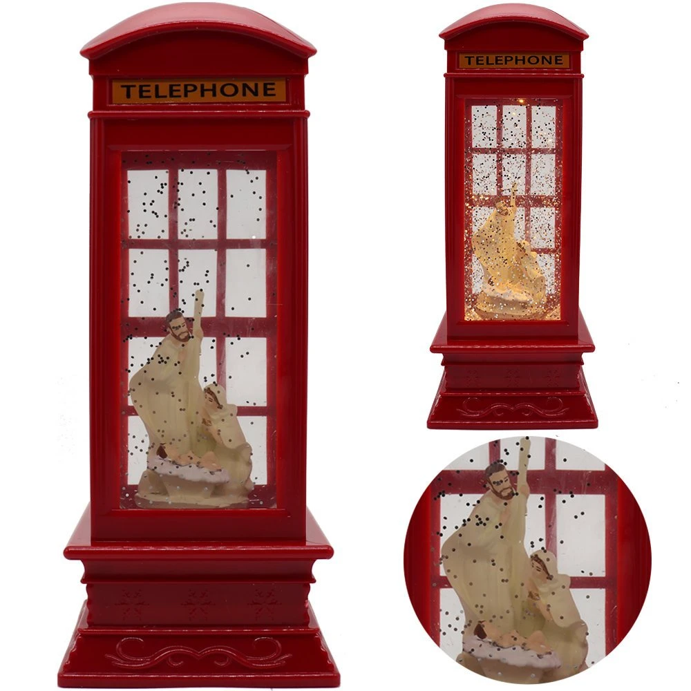 Christmas LED Light Santa Decoration Water Ball Globe Snow Glitter Confetti Lamp - Christian 3 Christmas LED Light Santa Decoration Water Ball Globe Snow Glitter Confetti Lamp - Christian