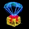 Parachuting Present Gold Christmas Rope Light Moti 1 Parachuting Present Gold Christmas Rope Light Moti -Amscan Sales Store 1066ed652648a783f1b45aaed3216a11