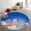 3D Houses 65224 Christmas Round Non Slip Rug Mat Room Mat Quality Elegant Photo Carpet Xmas 1 3D Houses 65224 Christmas Round Non Slip Rug Mat Room Mat Quality Elegant Photo Carpet Xmas -Amscan Sales Store 1067e856bbfc087fab94e8404ced0bb9