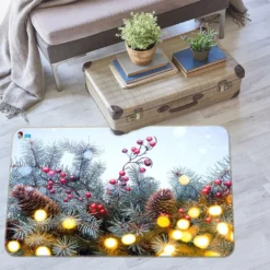 3D Branches 55064 Christmas Non Slip Rug Mat Room Mat Quality Elegant Photo Carpet Xmas 7 3D Branches 55064 Christmas Non Slip Rug Mat Room Mat Quality Elegant Photo Carpet Xmas -Amscan Sales Store 1137b11413a9dccc0c1b9c2bdedc3656