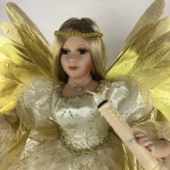 Christmas Complete Angel Gold Animated 60cm 15 Christmas Complete Angel Gold Animated 60cm -Amscan Sales Store 13fee0aad0530e7b5cdb873059a28fd0