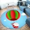 3D Hot Air Balloon Santa 66014 Christmas Round Non Slip Rug Mat Room Mat Quality Elegant Photo Carpe 1 3D Hot Air Balloon Santa 66014 Christmas Round Non Slip Rug Mat Room Mat Quality Elegant Photo Carpe -Amscan Sales Store 14c710c7fd2aed16c132e8fcd92b38db