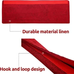 4 Pack Christmas Family Holiday Party Decorations Refrigerator Door Handle Covers