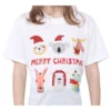 Kids' Christmas T-Shirt 100% Cotton - Merry Christmas/Animals -Amscan Sales Store 1bbae6e8f8f5e66f1af7edc5a1d748c8