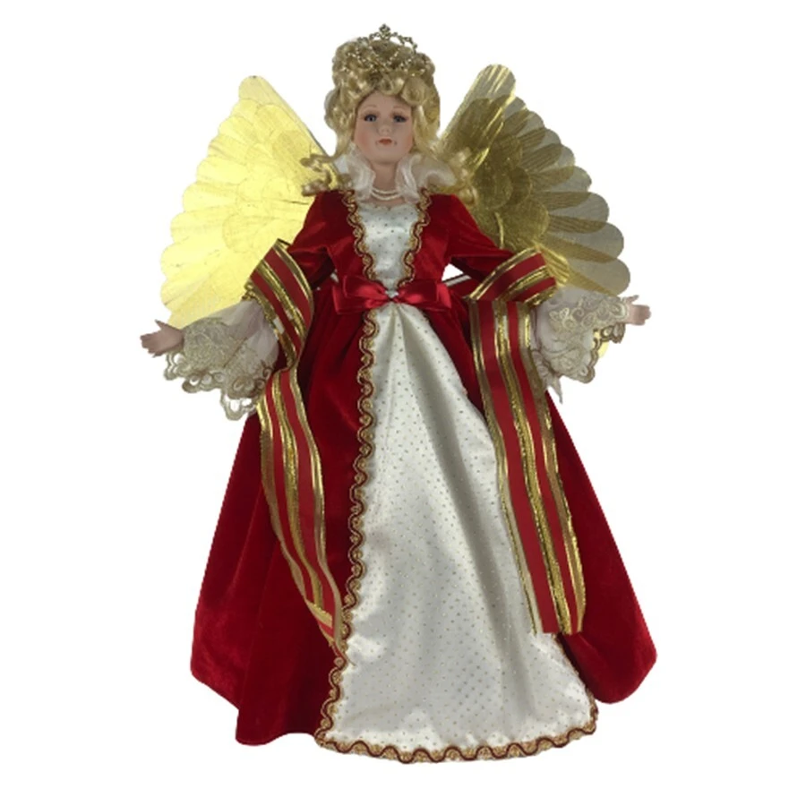 Christmas Complete Angel Red/Gold Animated 50cm 8 Christmas Complete Angel Red/Gold Animated 50cm - Image 7