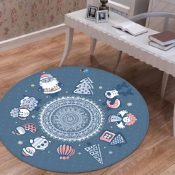 3D Tree Deer Santa Claus 66007 Christmas Round Non Slip Rug Mat Room Mat Quality Elegant Photo Carpe 6 3D Tree Deer Santa Claus 66007 Christmas Round Non Slip Rug Mat Room Mat Quality Elegant Photo Carpe -Amscan Sales Store 20d43db6a0dabbbcce72307a385360e0