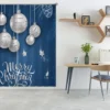 3D White Ball 52072 Christmas Blockout Photo Curtain Printing Curtains Drapes Fabric Window Xmas 1 3D White Ball 52072 Christmas Blockout Photo Curtain Printing Curtains Drapes Fabric Window Xmas -Amscan Sales Store 24708260a521eb45c31d85bb099db511