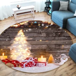 3D White Snow Tree Gift 54071 Christmas Round Non Slip Rug Mat Room Mat Quality Elegant Photo Carpet 6 3D White Snow Tree Gift 54071 Christmas Round Non Slip Rug Mat Room Mat Quality Elegant Photo Carpet -Amscan Sales Store 263023a34668db3bc089055c03e68ab9