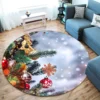 3D Tree Pendant 54156 Christmas Round Non Slip Rug Mat Room Mat Quality Elegant Photo Carpet Xmas -Amscan Sales Store 268291c187256a59f37646c8c9deff77