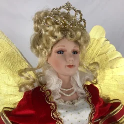 Christmas Complete Angel Red/Gold Animated 50cm 11 Christmas Complete Angel Red/Gold Animated 50cm -Amscan Sales Store 298a50568751d8ea16d2dc9de72d68d7