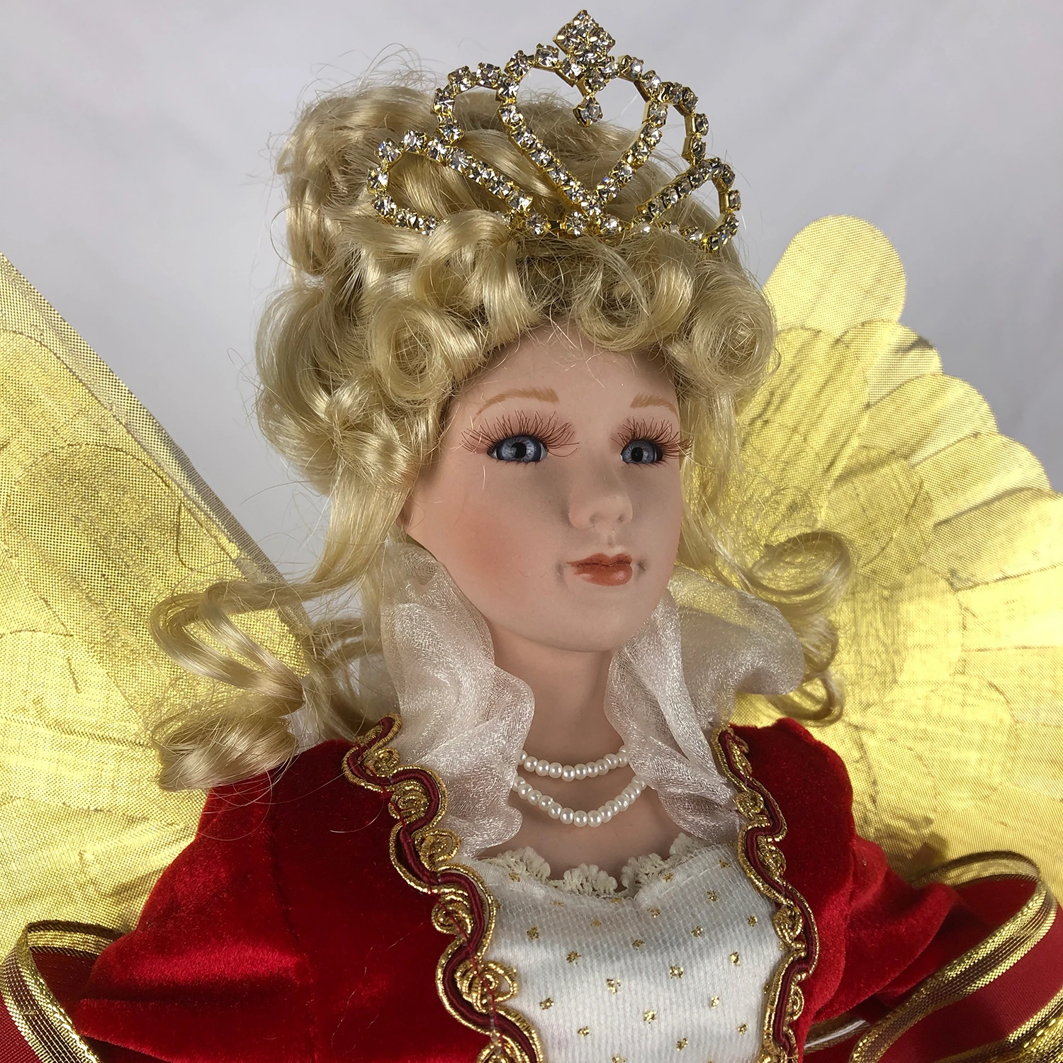 Christmas Complete Angel Red/Gold Animated 50cm 4 Christmas Complete Angel Red/Gold Animated 50cm - Image 3