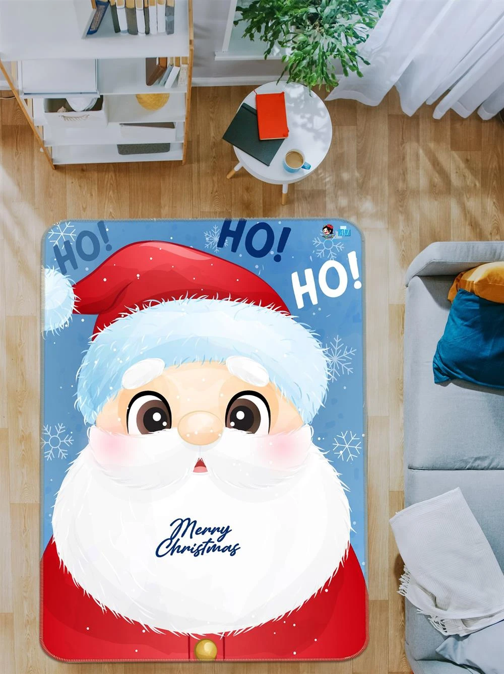 3D Santa Claus 55119 Christmas Non Slip Rug Mat Room Mat Quality Elegant Photo Carpet Xmas 4 3D Santa Claus 55119 Christmas Non Slip Rug Mat Room Mat Quality Elegant Photo Carpet Xmas - Image 2