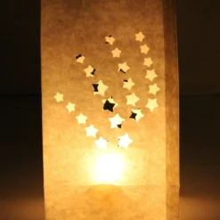 30 X Lantern Bags Candle Wedding Party Decoration Bag Christmas Love - White