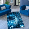 3D Blue Light Branches 55122 Christmas Non Slip Rug Mat Room Mat Quality Elegant Photo Carpet Xmas