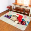 3D Christmas Cat 253 Non Slip Rug Mat Room Mat Quality Elegant Photo Carpet