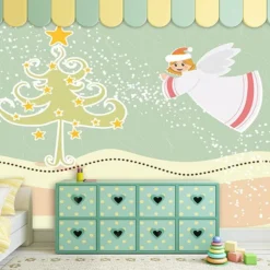 3D Christmas Stars Ornaments 117 Wallpaper Mural Wall Mural Wall Murals Removable Wallpaper Woven Pa -Amscan Sales Store 2f63214d87825393551b2756a09cebc6