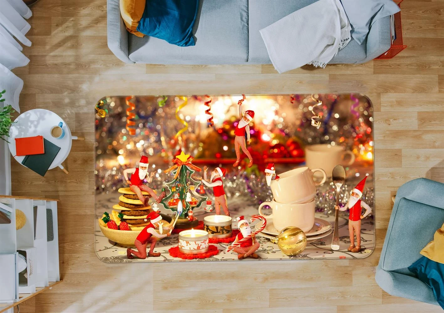 3D Christmas Cups 35130 Non Slip Rug Mat Room Mat Quality Elegant Photo Carpet 3 3D Christmas Cups 35130 Non Slip Rug Mat Room Mat Quality Elegant Photo Carpet