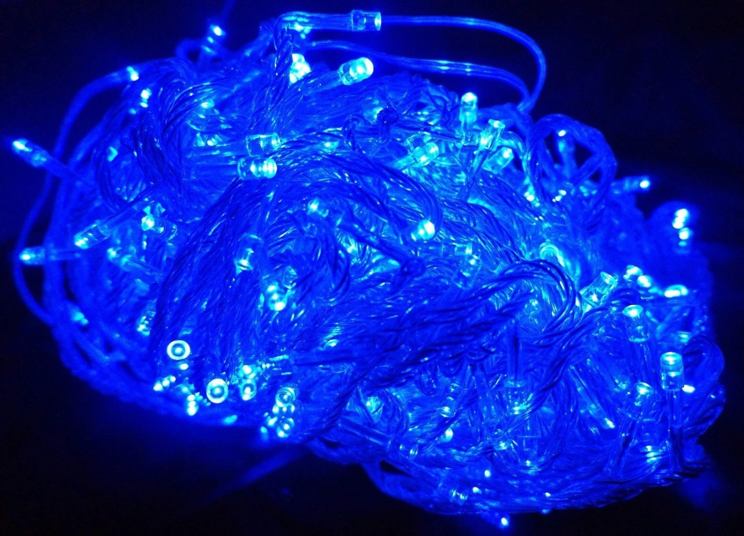 Fairy Lights 500 LED Christmas Events Decorations-Blue / Clear 3 Fairy Lights 500 LED Christmas Events Decorations-Blue / Clear