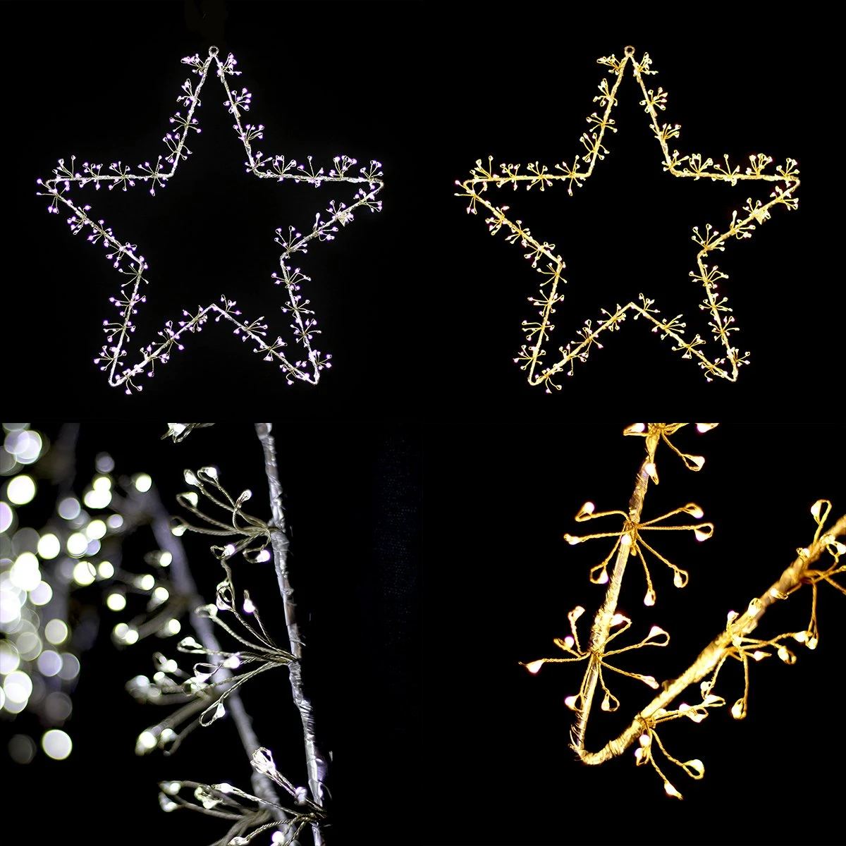 Starburst Star Christmas Display Wall Light - Dual Colour 6 Starburst Star Christmas Display Wall Light - Dual Colour - Image 4