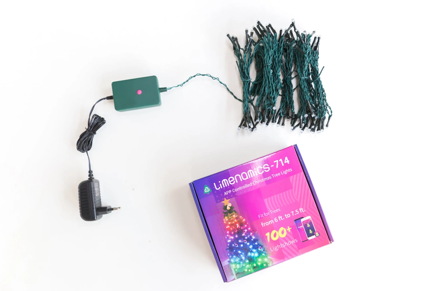 Smart WiFi APP Controlled RGB Indoor Christmas Tree Light For 6-7.5ft Trees 6 Smart WiFi APP Controlled RGB Indoor Christmas Tree Light For 6-7.5ft Trees - Image 4