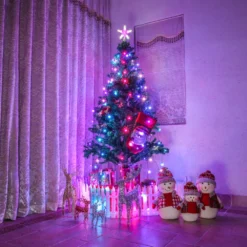 Smart WiFi APP Controlled RGB Indoor Christmas Tree Light For 6-7.5ft Trees 17 Smart WiFi APP Controlled RGB Indoor Christmas Tree Light For 6-7.5ft Trees -Amscan Sales Store 377a5170cde370b481b0fc12d92dcb48
