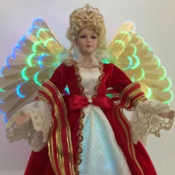 Christmas Complete Angel Red/Gold Animated 50cm 13 Christmas Complete Angel Red/Gold Animated 50cm -Amscan Sales Store 3a5f68e0683dc36a6293338d703b5056