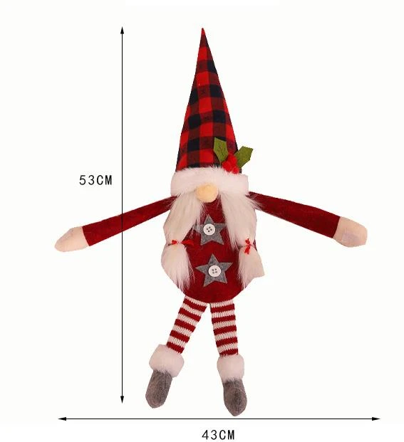 Christmas Family Holiday Party Decorations Curtain Fastener Buckle Tieback,Red 5 Christmas Family Holiday Party Decorations Curtain Fastener Buckle Tieback,Red - Image 3