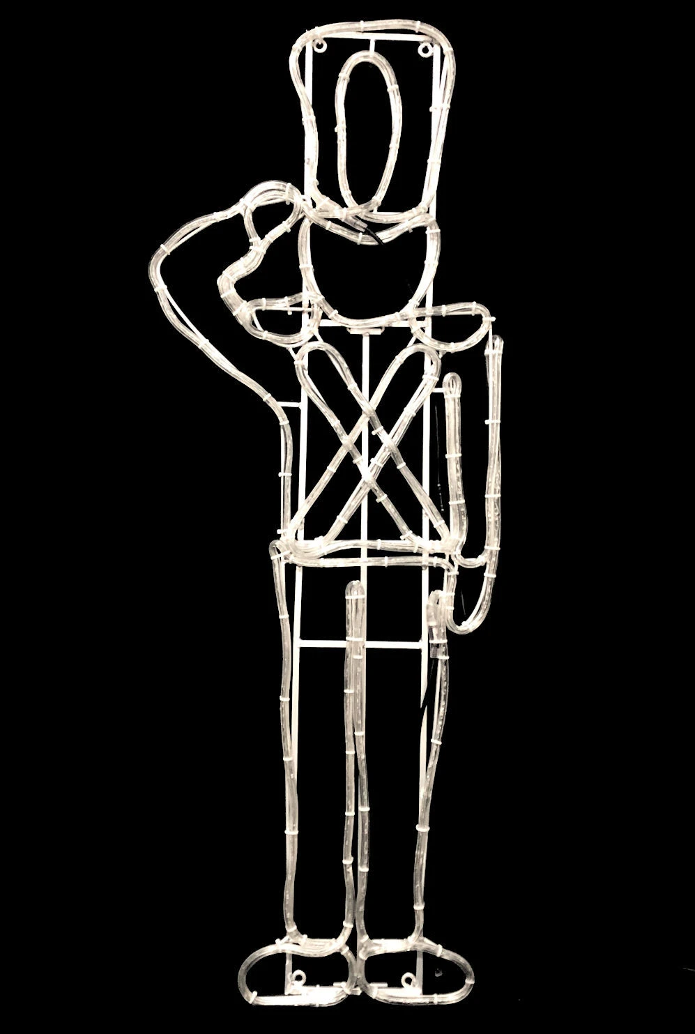 Toy Soldier Flashing LED Christmas Rope Light Motif 150cm - Red, Yellow, White 4 Toy Soldier Flashing LED Christmas Rope Light Motif 150cm - Red, Yellow, White - Image 2