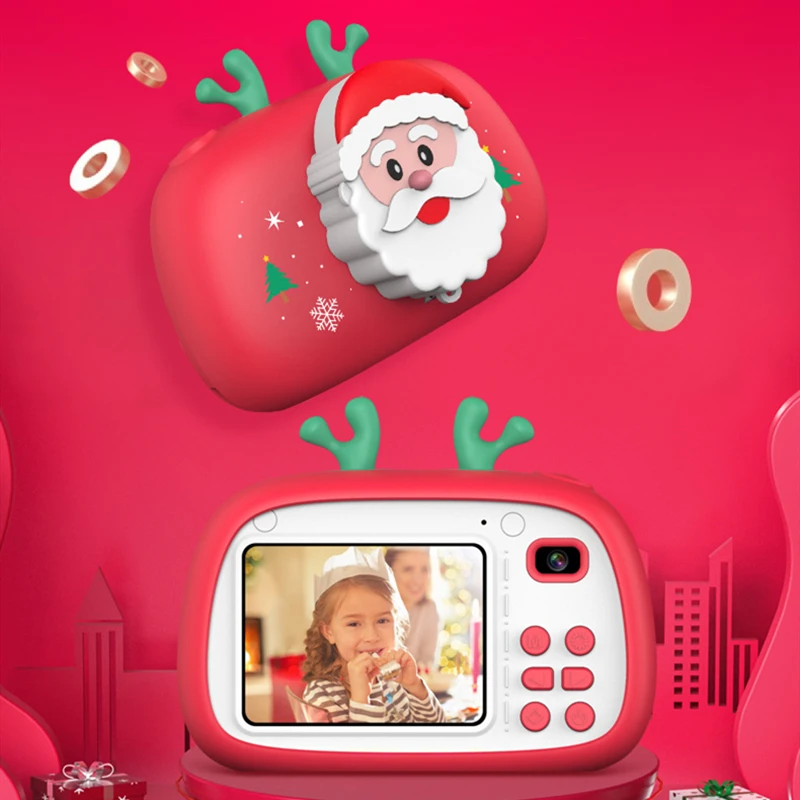 Catzon A9 Kids Camera 2.4-inch 1800W Large HD Screen Video Cute Christmas Children's Camera For Reco 6 Catzon A9 Kids Camera 2.4-inch 1800W Large HD Screen Video Cute Christmas Children's Camera For Reco - Image 4