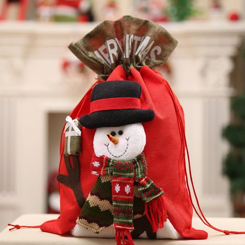 New Christmas Large Jumbo Felt Santa Sack Children Xmas Gifts Candy Stocking Bag - Snowman (56x35cm) 3 New Christmas Large Jumbo Felt Santa Sack Children Xmas Gifts Candy Stocking Bag - Snowman (56x35cm)