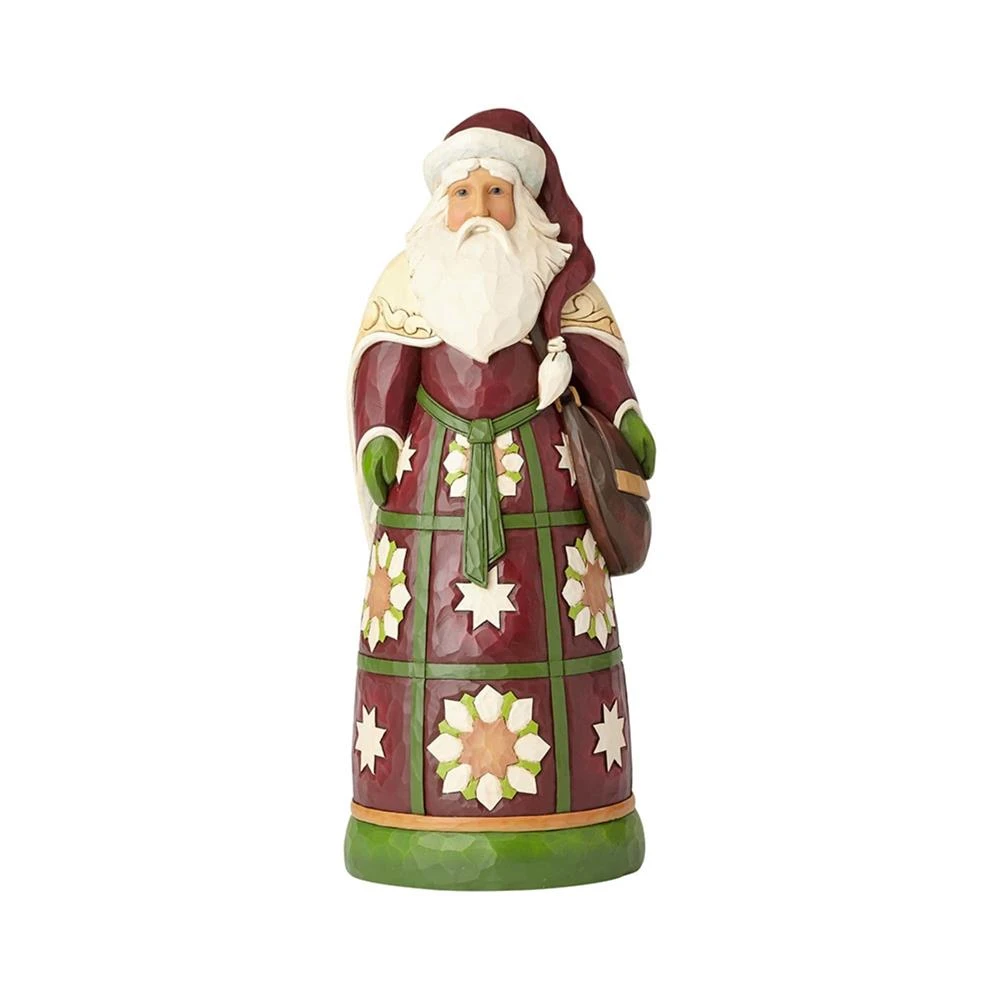 Heartwood Creek By Jim Shore Large Christmas Santa Statue 50cm H 4059403 - Multi Coloured 5 Heartwood Creek By Jim Shore Large Christmas Santa Statue 50cm H 4059403 - Multi Coloured - Image 3