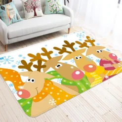 3D Group Deer Snowflake 65174 Christmas Non Slip Rug Mat Room Mat Quality Elegant Photo Carpet Xmas 7 3D Group Deer Snowflake 65174 Christmas Non Slip Rug Mat Room Mat Quality Elegant Photo Carpet Xmas -Amscan Sales Store 44d33aaea358187fb7ca044025a38f5e