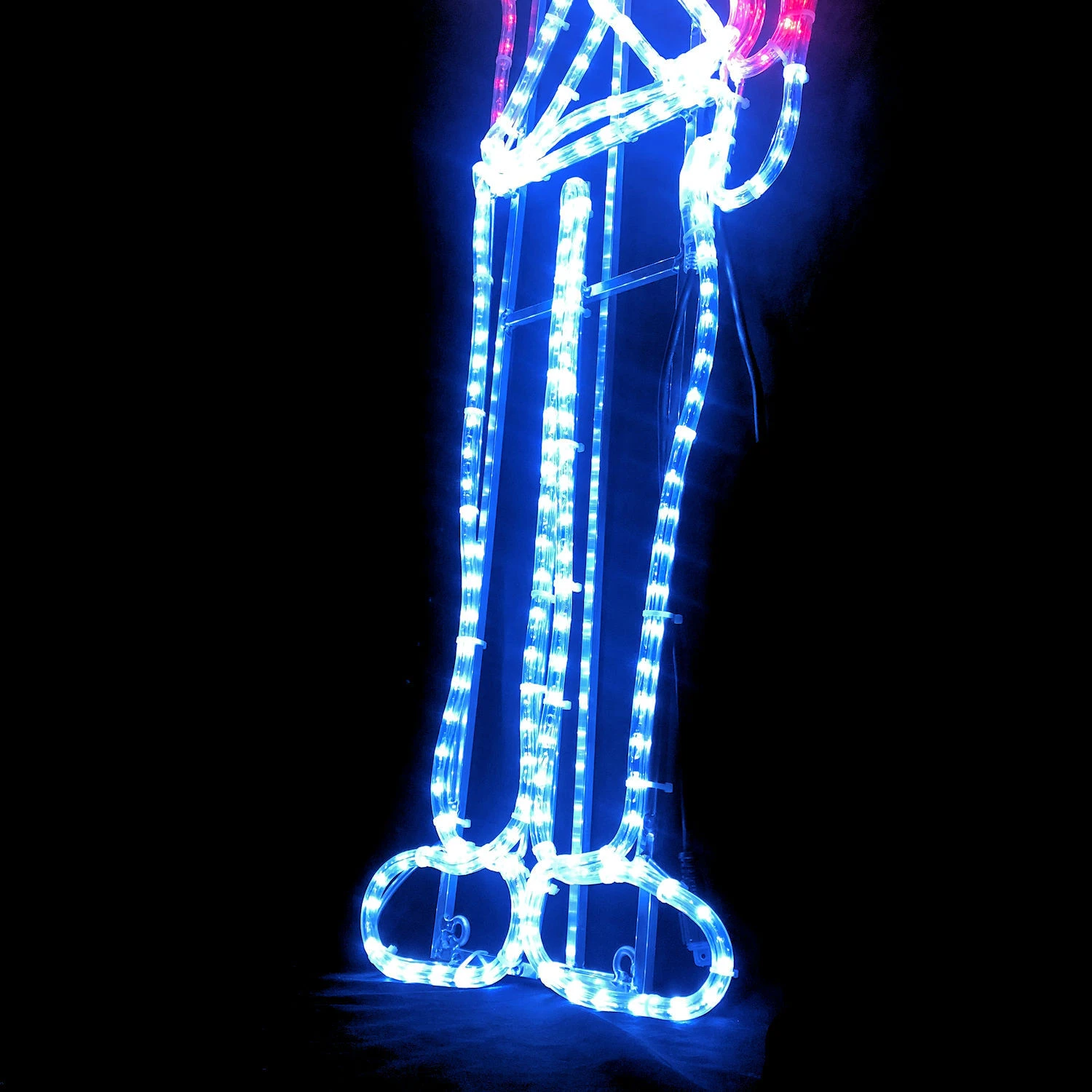 Toy Soldier Flashing LED Christmas Rope Light Motif 150cm - Red, Yellow, White 7 Toy Soldier Flashing LED Christmas Rope Light Motif 150cm - Red, Yellow, White - Image 5