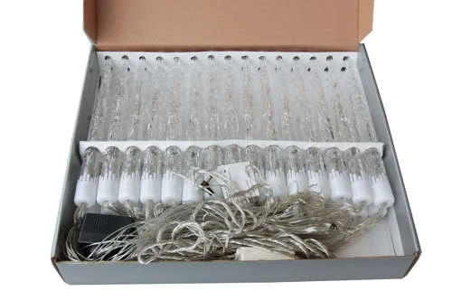 30 Head LED Icicle Tube Christmas Light BLUE 24V DC 4 30 Head LED Icicle Tube Christmas Light BLUE 24V DC - Image 2