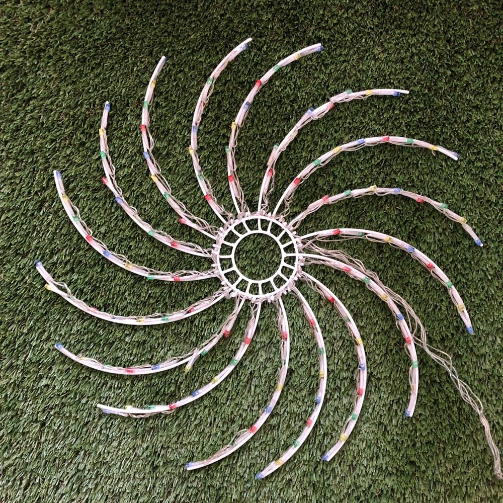 Christmas Complete LED Spinner Rainbow Multicolour 50cm 10 Christmas Complete LED Spinner Rainbow Multicolour 50cm - Image 8