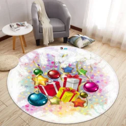 3D Gift Box Colorful Balls 66032 Christmas Round Non Slip Rug Mat Room Mat Quality Elegant Photo Car 6 3D Gift Box Colorful Balls 66032 Christmas Round Non Slip Rug Mat Room Mat Quality Elegant Photo Car -Amscan Sales Store 5102b8ad96ccfc7f056c66a5335f0198