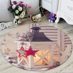 3D White Candle Light 65231 Christmas Round Non Slip Rug Mat Room Mat Quality Elegant Photo Carpet X 7 3D White Candle Light 65231 Christmas Round Non Slip Rug Mat Room Mat Quality Elegant Photo Carpet X -Amscan Sales Store 511cff3afe0c495ca80624e220617698