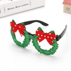 6 Pack Christmas Family Holiday Party Decorations Novelty Glasses